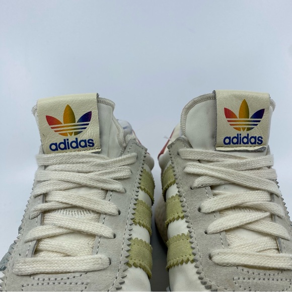 Adidas Love Unites Pride 2018 Gay Pride Sneakers Color Multi SZ 5.5 Men 6.5 W - Picture 6 of 13